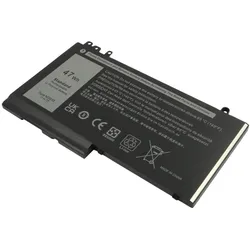 Avizar Akku Dell Latitude E5270 E5470 (4120 mAh), Notebook Akku, Schwarz