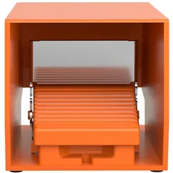 Schneider Electric Fussschalter 2Ö+2S orange einstufig, Schalter + Taster, Orange