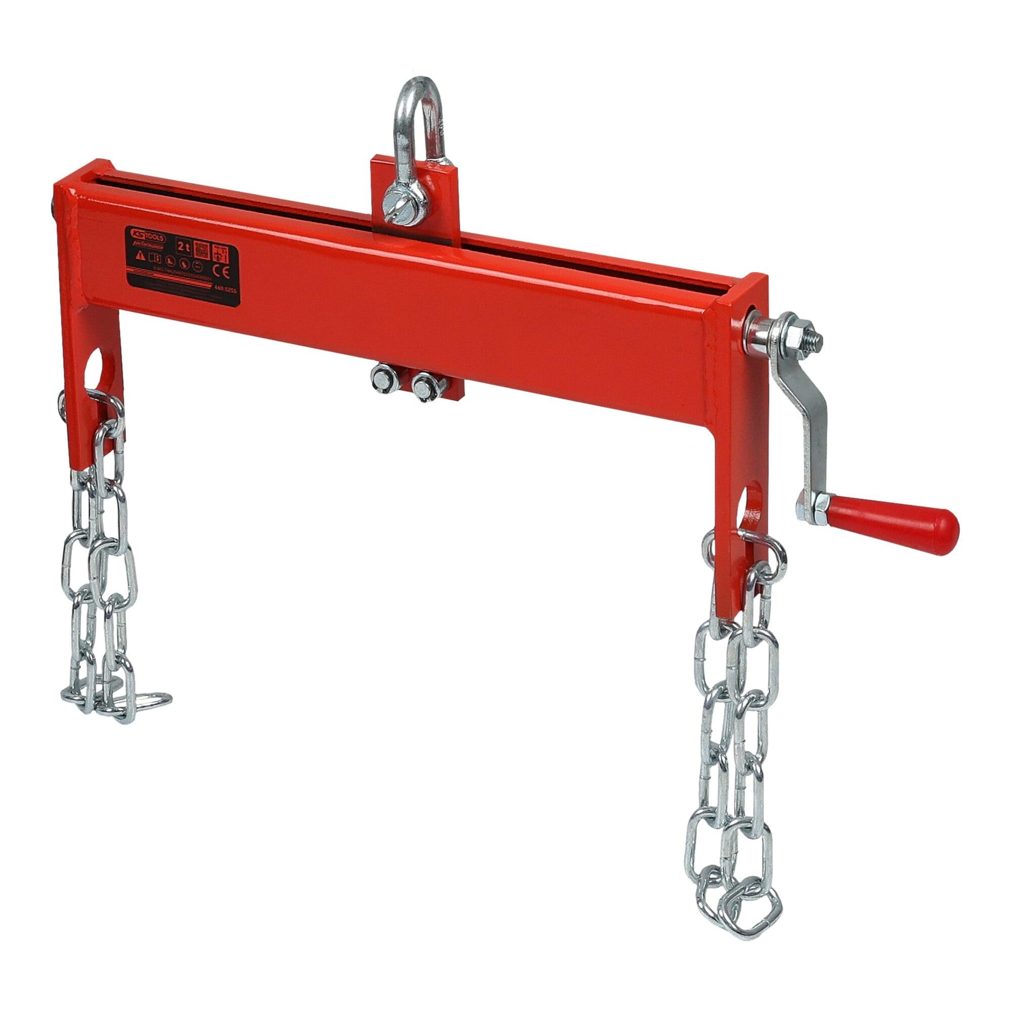KS Tools Lastenpositionier-Vorrichtung aus Stahl 2000 kg Tragfähigkeit, 4605255 (460.5255)