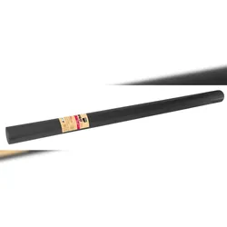 Pronappe R482534I 6x Papiertischdecke auf Rolle mit Damastprägung - 25x1,18m - Schwarz