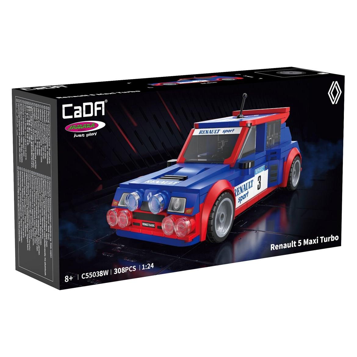 Jamara CaDA Renault 5 Maxi Turbo 1:24 Bricks (74674727)