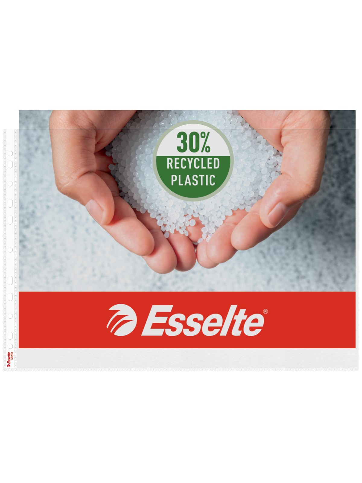 Esselte Qualitäts-Prospekthülle A3, 30% Pre-Consumer-Recycling-Kunststoff
