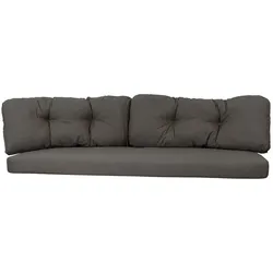 Kissen-Set für Ocean large 3-Sitzer Sofa Cane-line, Designer Cane-line Design-Team, 188x11x71 cm