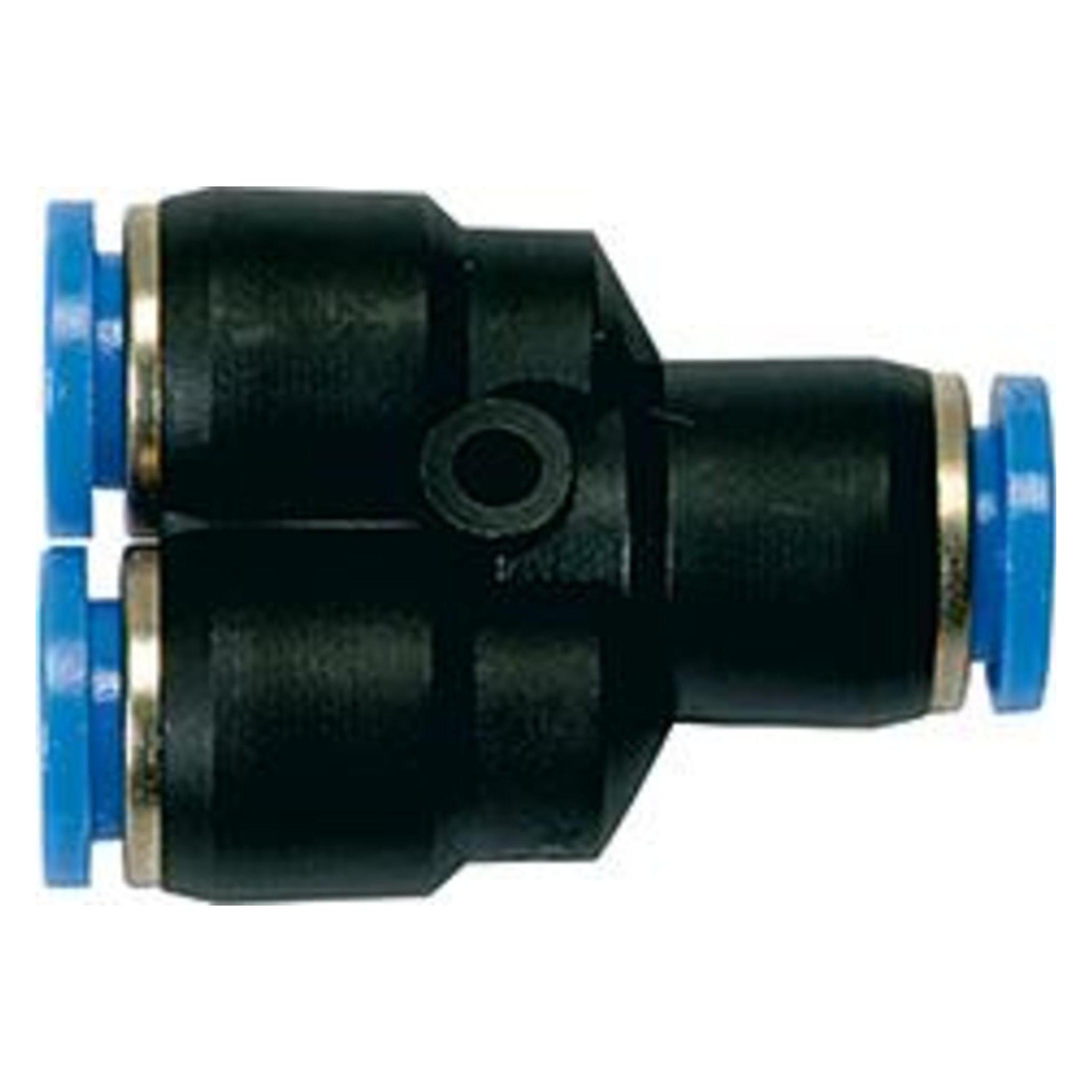 Riegler 109849-140.008 Y-Steckverbindung "Blaue Serie", für Schlauch-Aussen-Ø 8 mm, 1Stk (4047322027212)