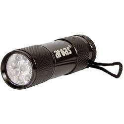 Arcas Alu 9 LED ARCAS 9LED+3XAAA LED Mini-Taschenlampe batteriebetrieben 65 g