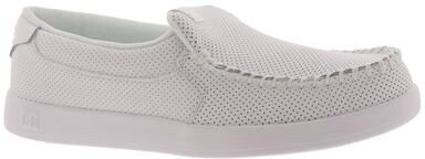 DC Villain 2 - Mens 11 White Slip On Medium
