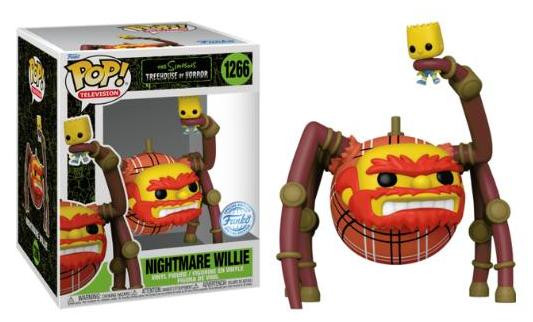 Funko Pop! The Simpsons Treehouse of Horror Nightmare Willie #1266 Special Edition Exclusive