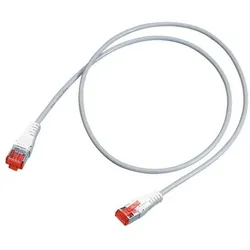 2x R&M Patchkabel Cat 6A, S/FTP, 10 m, Grau (S/FTP, CAT6a, 10 m), Netzwerkkabel