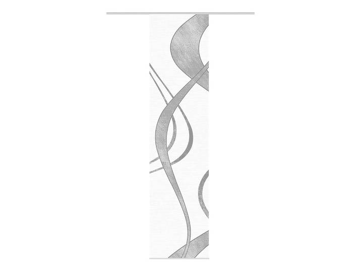 Panneau japonais Tibano links 60 x 260cm Blanc/Gris