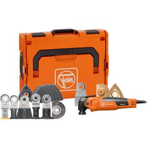 Fein Multifunktionswerkzeug MM 500 PLUS Ultimate Collection, 350W, mit 35-teiligem Zubehör-Set und Koffer