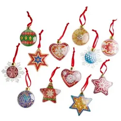 CRAFT BUDDYTM Diamond Painting Kunstoffkugeln verschiedene Formen 20tlg.