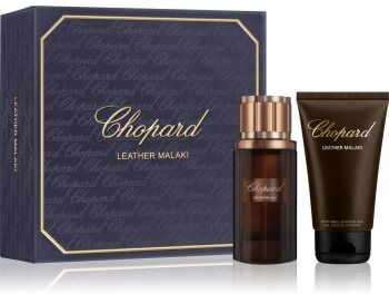 Chopard Leather Malaki coffret para homens . Leather Malaki