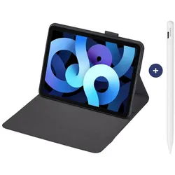 4smarts Schutzhülle DailyBiz für Apple iPad 11" (A16, 2025) / iPad 10,9" (10. Gen) schwarz & Eingabestift Pencil Pro 3