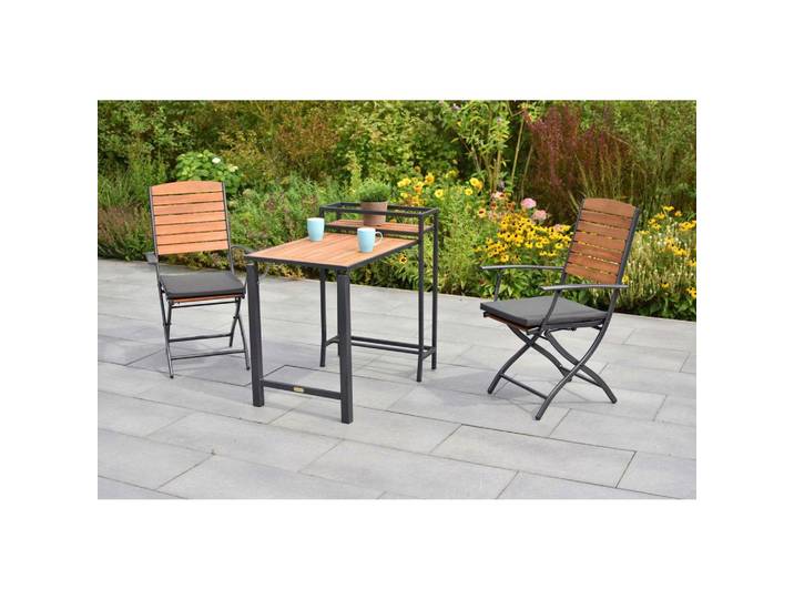 Gartentischgruppe 3-teilig. Set