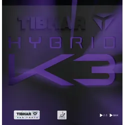Tibhar Belag Hybrid K3 rot 2,0 - rot 2,0