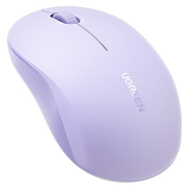 Ugreen Mysz Mysz bezprzewodowa wielotrybowa M331, Bluetooth 5.4 (fioletowa) (Kabellos) (65626)