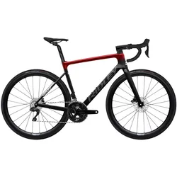 Ridley Falcn 105 Di2 L UD carbon+candy red metallic/silber - glossy