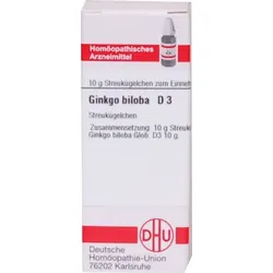 GINKGO BILOBA D 3 Globuli 10 g