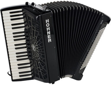 Hohner Bravo III 120 silent key noir