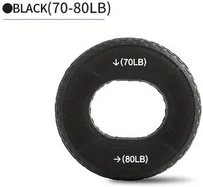 Multisell Products Hub Increase Muscle Power With Strength Hand Grip Ring For Fitness black