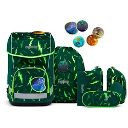 ergobag CUBO LIGHT Schulranzen-Set Bärtastisch, 6-teilig