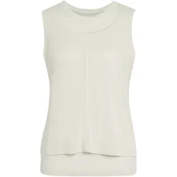 adidas Soft Lux Sheer Tanktop Damen KT0410 - off white XXL