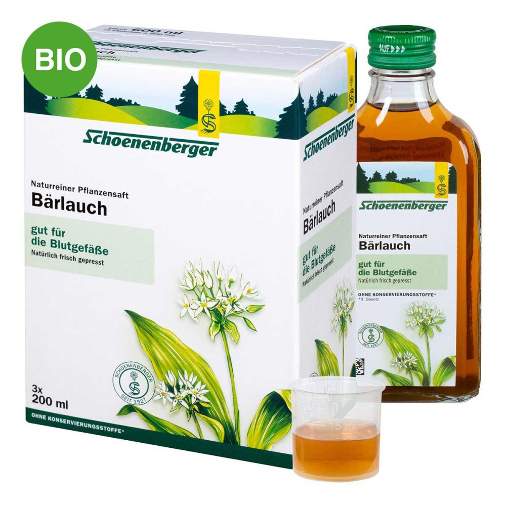 SALUS Pharma GmbH Schoenenberger Naturreiner Pflanzensaft Bärlauch 00699744