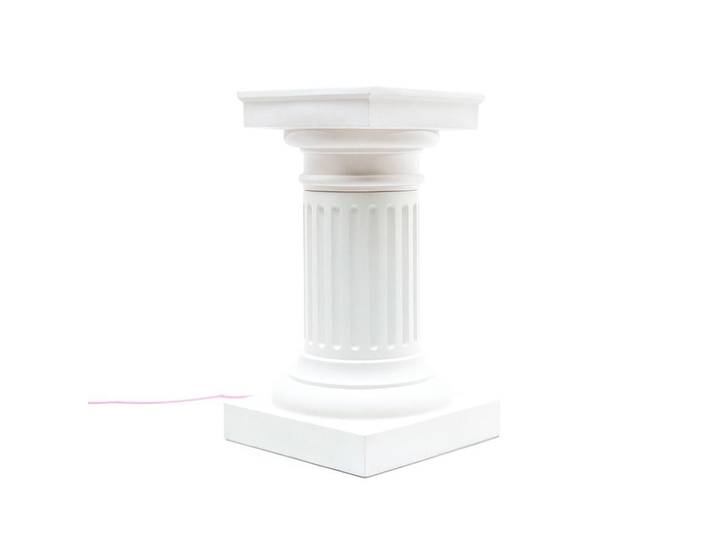 SELETTI lampe de table LAS VEGAS (Blanc - Porcelaine et fibre de verre)