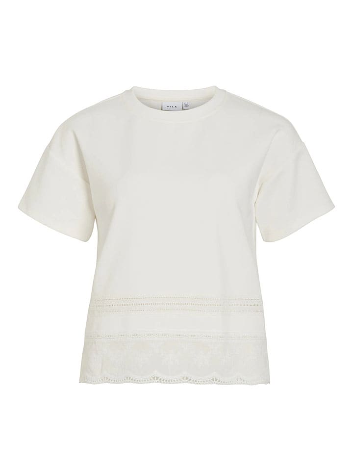 Vila Shirt in Weiß - M