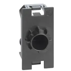 Legrand K4953 LivingNow 1-moduliger Kabelauslass mit Öffnungsdurchmesser 9mm