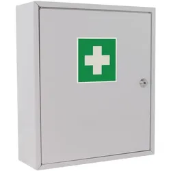 Rottner Medikamentenschrank »MK1« Zylinderschloss weiß weiß