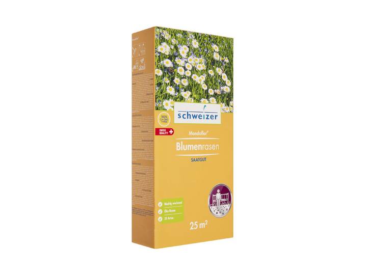 Schweizer Blumenrasen Mondoflor 25 m²