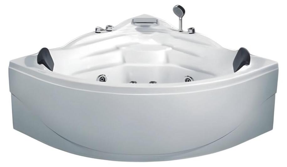 Hydromassagewanne Whirlwanne Whirlpool Blubberbad Spa-Bad Sprudelbad 140x140 cm