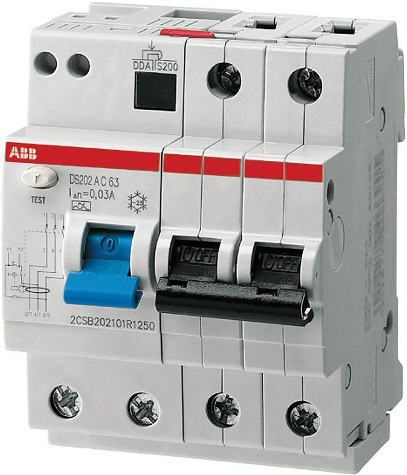 Tecnomat INTERRUTTORE MAGNETOTERMICO ABB DIFFERENZIALE 2P 16A 6KA