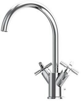 Steinberg Serie 250 Waschtischarmatur 2501500 chrom, mit Ablaufgarnitur