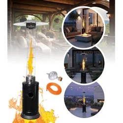 Gas-Heizpilz, hoher Gartenheizstrahler, 5000-12500 W