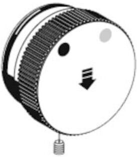 Schell Pommeau de commande LINUS DP-SC-M chromé (480690699)