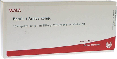 WALA Heilmittel GmbH BETULA/ARNICA comp.Ampullen 10X1 ml 01750996