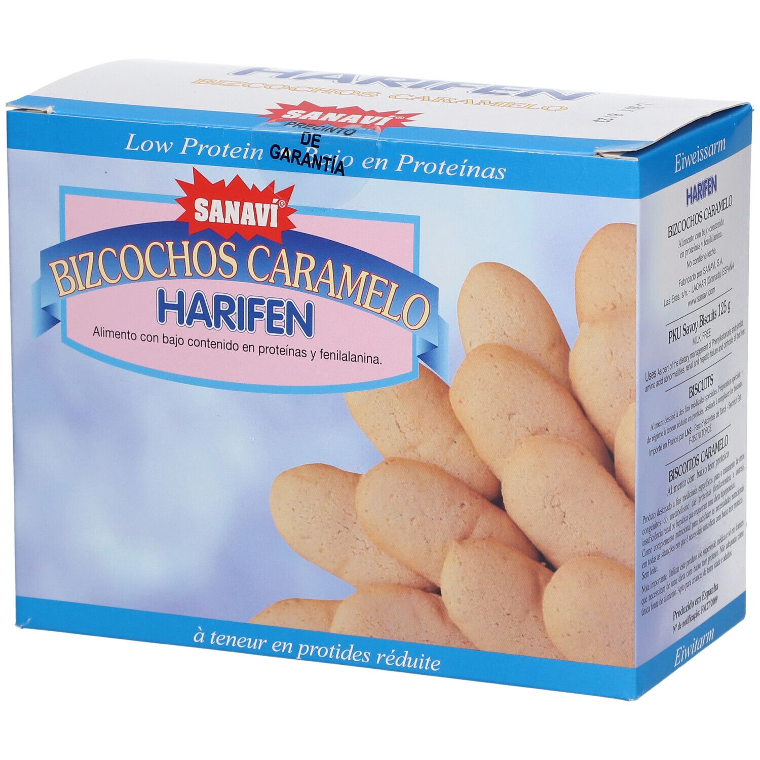 Sanavi Harifen Cookies Caramel 125 g Kekse