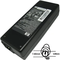 SIL Nap ájecÃ­ adaptÃr, 7..0, origin ál HP (90 W), Notebook Netzteil, Schwarz