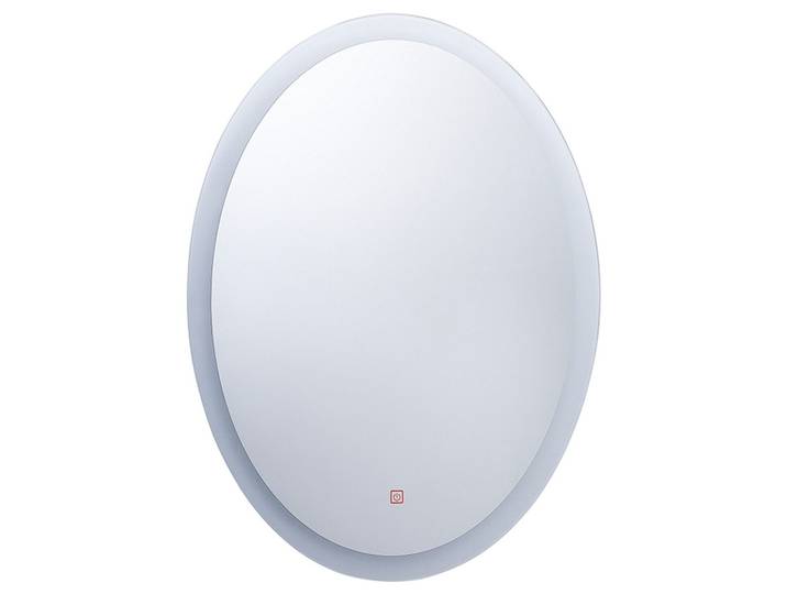 BADSPIEGEL mit LED-Beleuchtung oval 60/80 cm Viriat