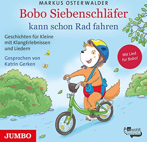 Markus Osterwalder - Bobo Siebenschläfer kann schon Rad fahren: CD Standard Audio Format, Lesung - Preis vom 11.10.2026 15:43:13 h