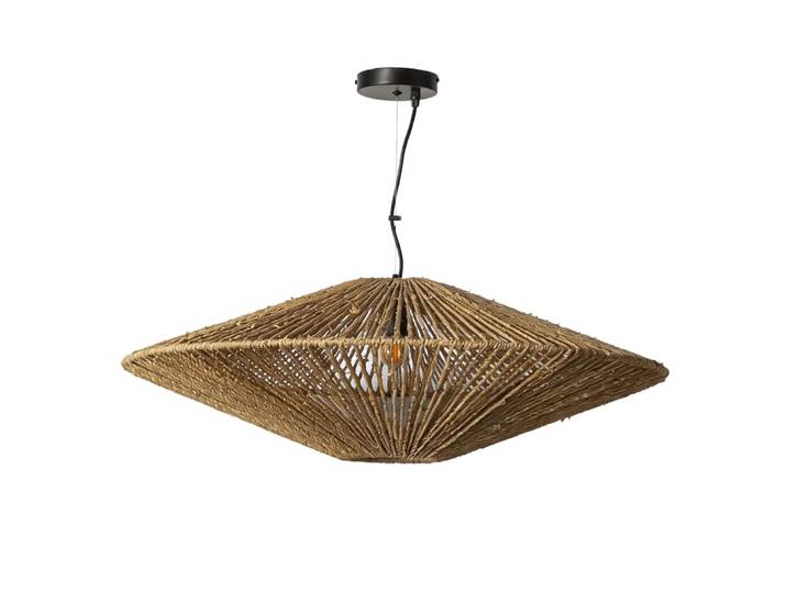 Suspension fibre végétale naturelle tressée Ø80 cm