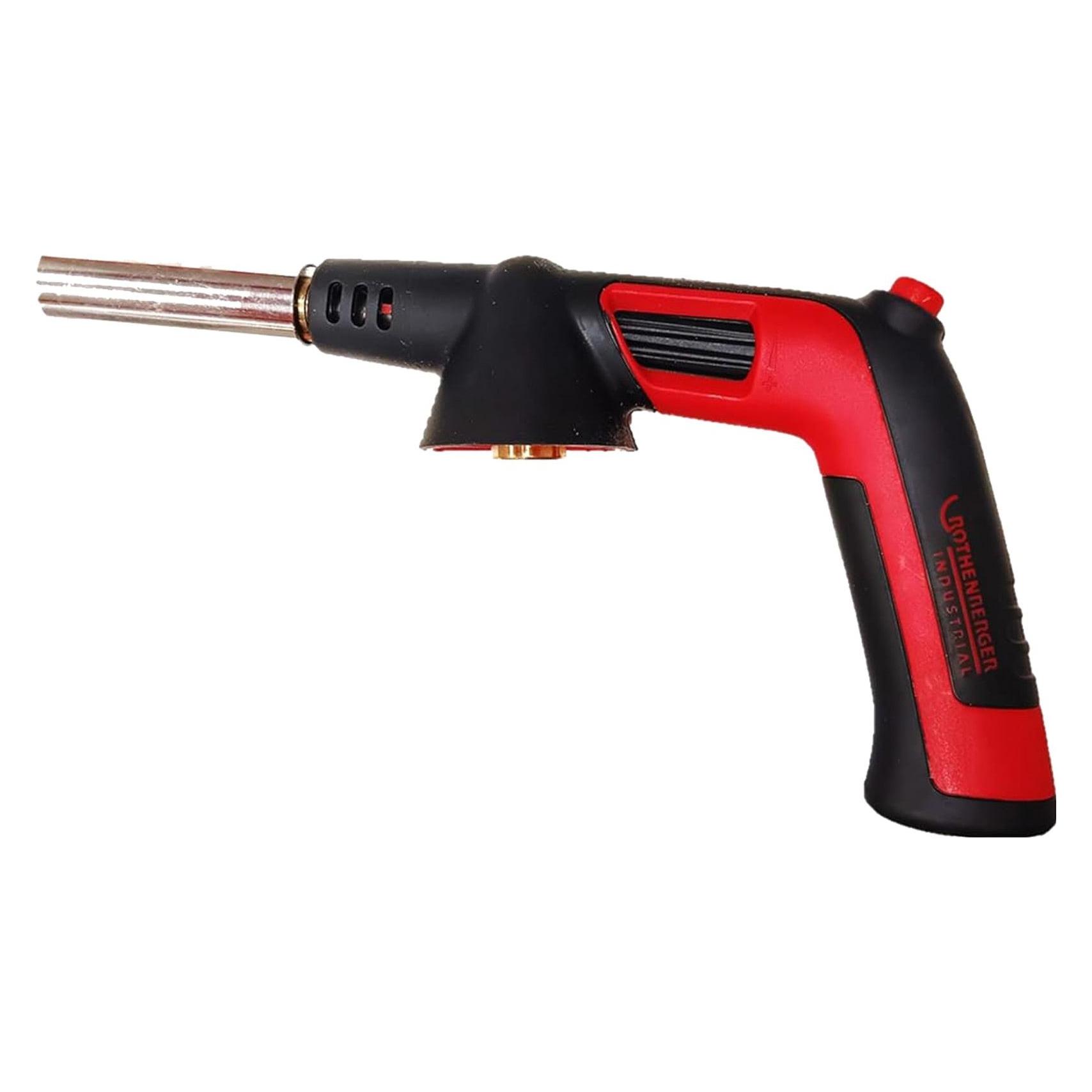 Rothenberger Industrial RS 300 Brenner Aufsatz Piezo 180-360 °C Drehung/Über Kopf Lötbrenner für Mul (1500004680)