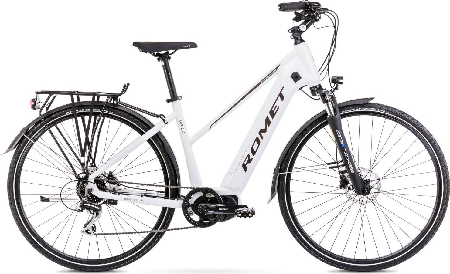 28 Zoll Romet E-Bike Shimano Mittelmotor 725Wh Akku 8-Gang Kettenschaltung