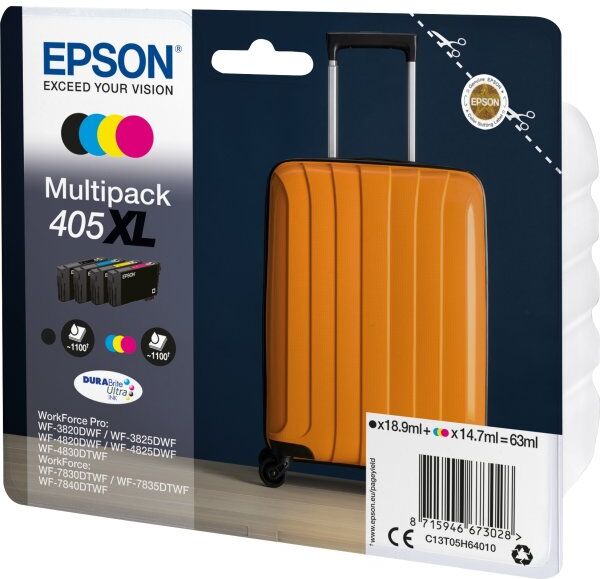 Epson 405xl Blækpatroner, Multi