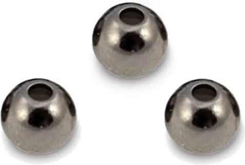 Fulling Mill Brass Beads - Black-3,2mm