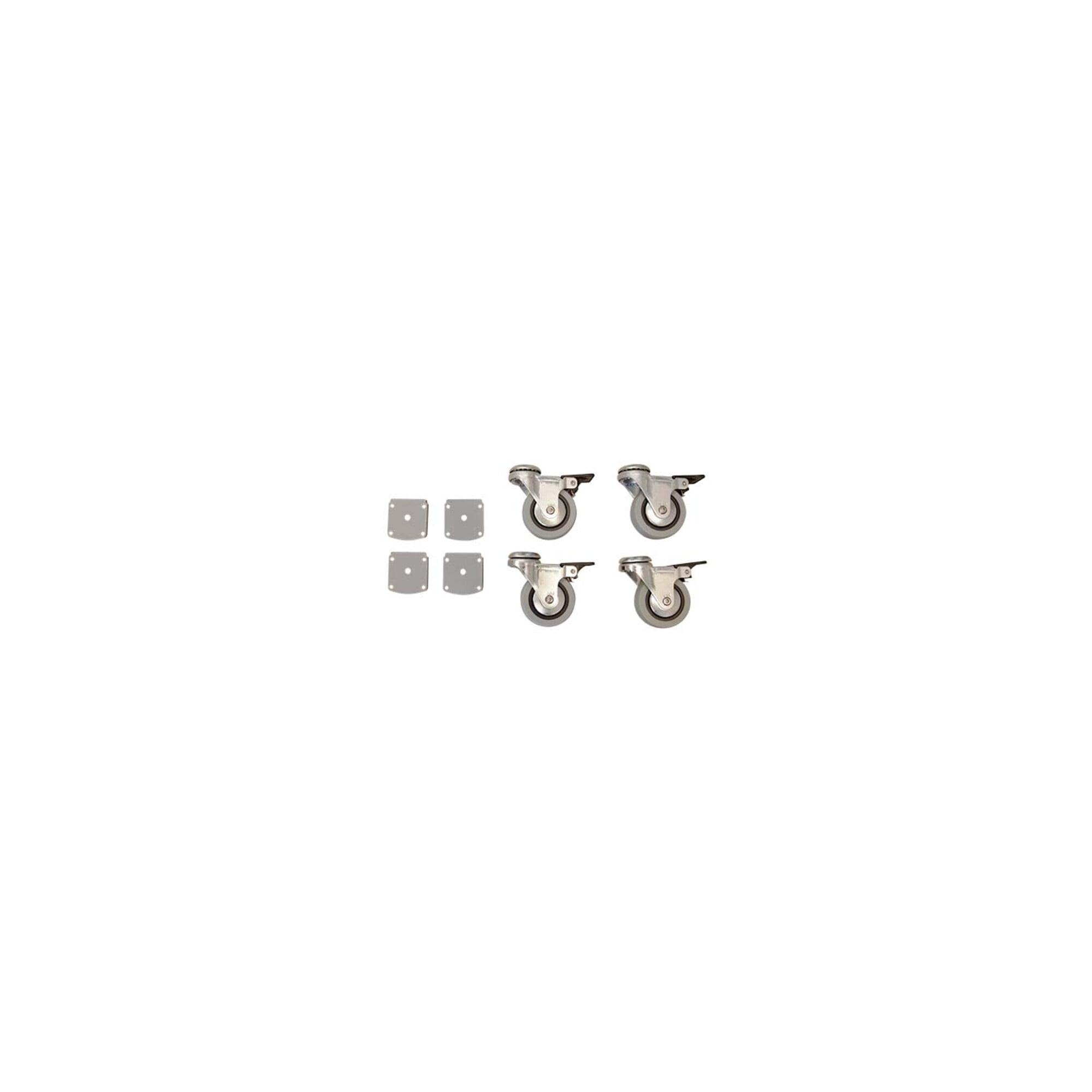 STIER Rollensatz 501-33 für höhenverstellbaren Schreibtisch 75mm (907789)