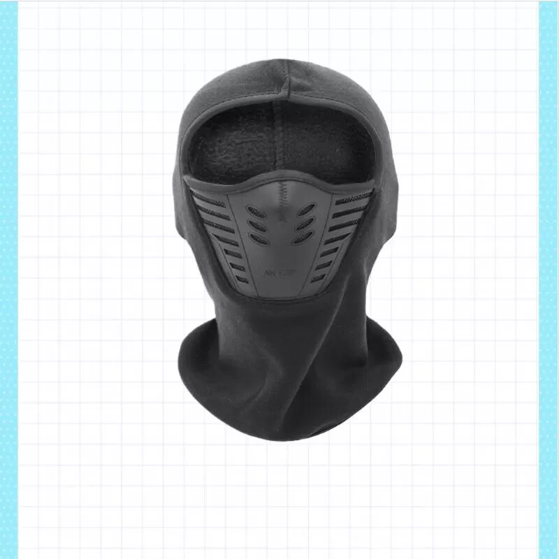 INF Masque d'hiver en polaire pour activités extérieures - Cagoule pour cyclisme, ski et moto