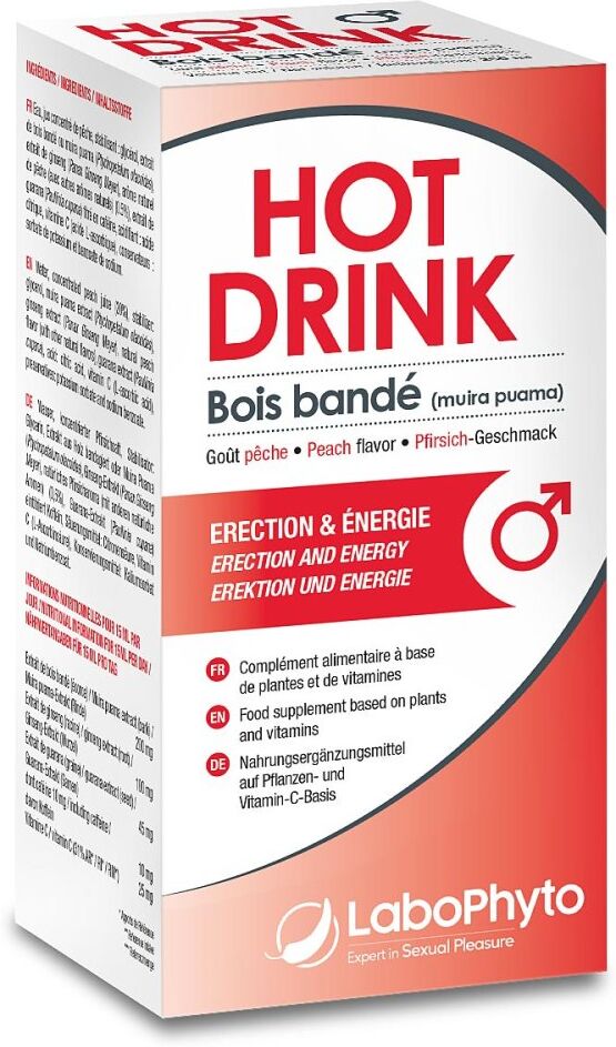 LABOPHYTO SAS Hot Drink Homme Bois Bande Flüssigkeit zum Einnehmen